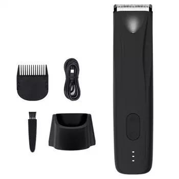 Машинка для стрижки всего тела Waterprof Cliper Мяч для косилки Водонепроницаемая электрическая машина для удаления волос с частными частями для мужчин IPX6 Бритье под волосами