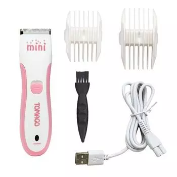 Машинка для стрижки животных Tomago KLC-MINI PLUS, розовая, 1 шт., корейский шампунь для животных