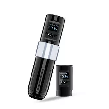 Машинка для татуировки Беспроводная ручка для татуировки Съемная батарея Полая чаша Литиевая батарея Универсальная машина Инструмент для татуировки