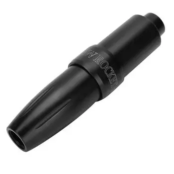 Машинка для татуировки с интерфейсом RCA, мощный мотор, ручка для подводки и затенения татуировки со светодиодной подсветкой(зеленый ) чёрный