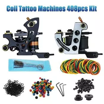 Машинка для татуировки с катушкой Аксессуары для набора татуировок Традиционная машинка для татуировки, ручная машинка для татуировки с катушкой, машина для распыления дыма Cut Wire