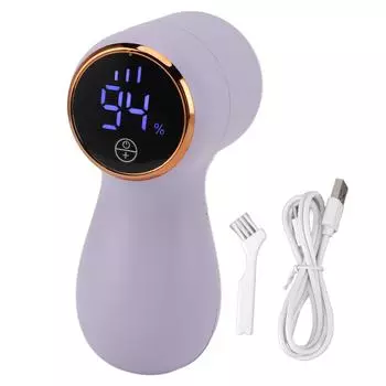 Машинка для удаления катышков Эффективная Перезаряжаемая от USB Безопасная Универсальная Портативная Машинка для удаления катышков для фиолетовый