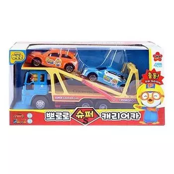 Машинка Pororo Super S Carrier, РазноцветныеПопулярные корейские куклы и игрушки