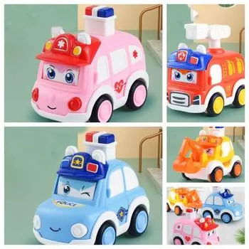 Машинка Push and Go Cars Пожарная машина Заводные машинки Игрушки Милая игрушка Press and Go Car Подарки D