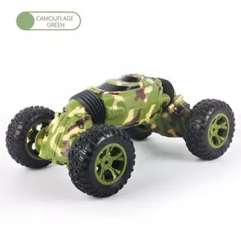 Машинка с дистанционным управлением Радиоуправляемая машина Furious Stunt RC Car Double-sided Flip 1:16 RC Offroad Vehicles жёлтый