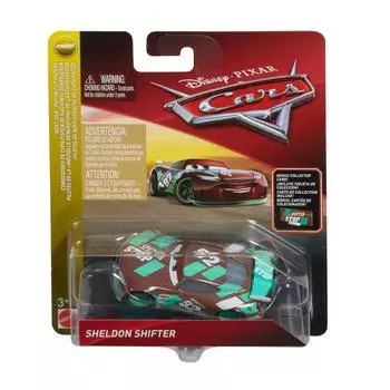 Машинки 2018 Mattel Diecast Mini Car 1 Pack Sheldon Shifter с коллекционной картой Piston Cup MATTEL CARS 1PACK SHELDON SHIFTER С БОНУСНОЙ КОЛЛЕКЦИОННОЙ КАРТОЙ