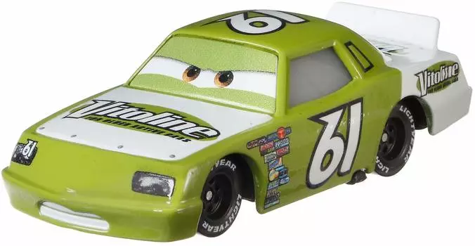 Машинки 2019 Mattel Diecast Mini Car 1 Pack James Clean Air Bite Lean MATTEL CARS 1PACK JAMES CLEANAIR Disney PIXAR Character Car Crossroad Movie Piston