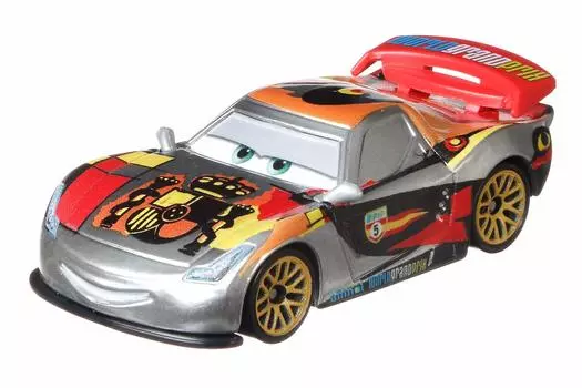 Машинки 2020 Mattel Diecast Mini Car 1 Pack Miguel Camino MATTEL CARS 1PACK MIGUEL CAMINO Disney PIXAR Character Car Silver Racer 155 (Серебряный серебряный