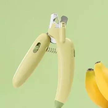 Машинки для стрижки ногтей «банан», триммеры для когтей для собак и кошек, машинки для стрижки ногтей на ногах собак со светодиодной подсветкой для родословной, профессиональный инструмент для ухода за шерстью