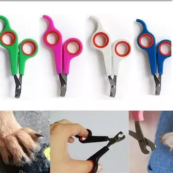 Машинки для стрижки ногтей для собак, кошек, кроликов, триммеры для когтей, ножницы, резак one size красный/чёрный