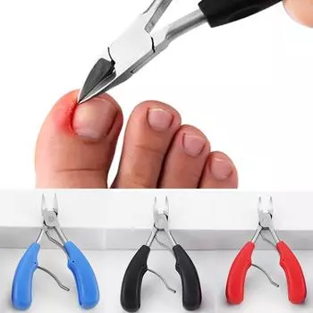 Машинки для стрижки ногтей на ногах для толстых вросших ногтей на ногах Ножницы для ногтей красный