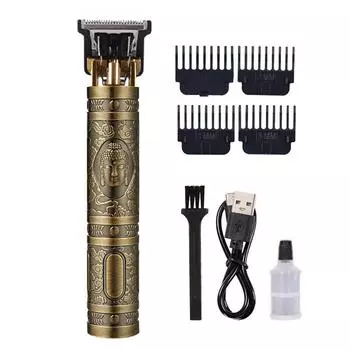 Машинки для стрижки волос для мужчин, профессиональный беспроводной триммер для ухода за волосами, набор для ухода за волосами, инструмент для стрижки волос для ребенка Dragon бронзовый