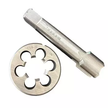 Машинные метчики для метчиков и штампов 1/8-26 1 -1/8-26 TPI 1 дюйм