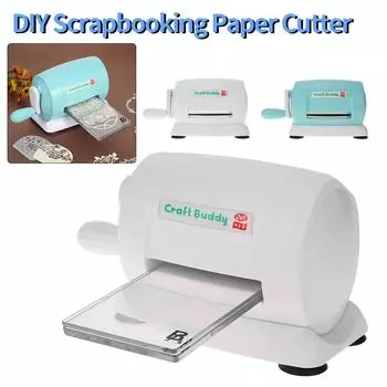 Машины для высечки, высечки, тиснения, домашний резак для скрапбукинга своими руками с пластиковой подложкой из 2 шт. для скрапбукинговой открытки синий