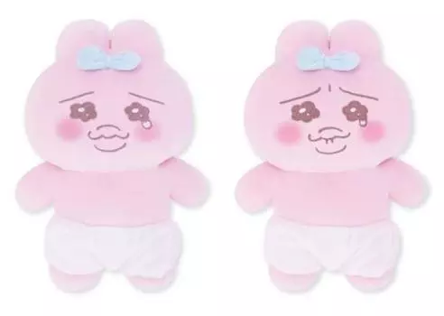 Mashumochi Plush 2 Types PantiesRabbit Toy, [Full Set]