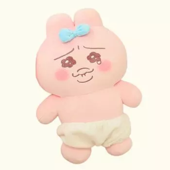 Mashumochi Plush Official Cute Plush Birthday Gift Face OpanchuUsagi Toy, Merchandise, Toy, (Crying (Hold Back))