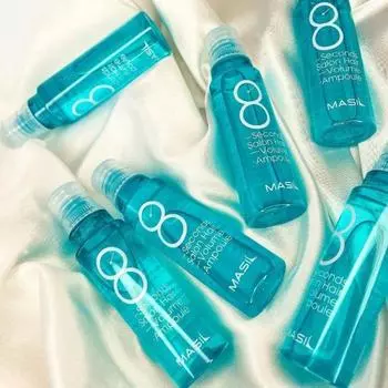 MASIL 8 Seconds Salon Hair Volume Ampoule, корейская косметика, лечение волос, KBeauty, САЛОННЫЙ ЭФФЕКТ, образец 15ml x 10pcs