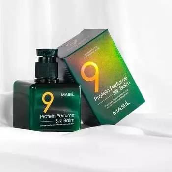 MASIL 9 Protein Perfume Silk Balm, лечение волос, SALON EFFECT, корейская косметика, KBeauty, против сечения волос, смягчение