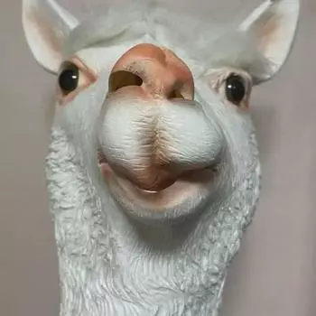 Маска альпаки костюм для мероприятия