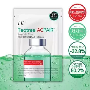 Маска-ампула FIF Tea Tree Arc Fair