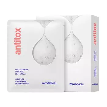 Маска Antitox Sparkleen, 1 упаковка, 8 упаковок