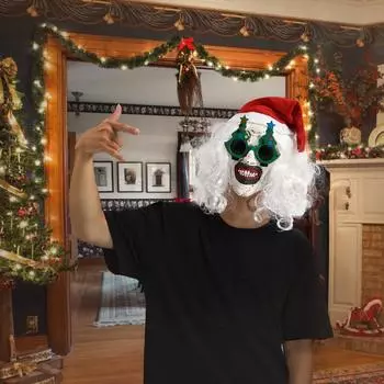 Маска атмосферы ужаса праздничной вечеринки, креативная декоративная игрушка-шар-маска One Size