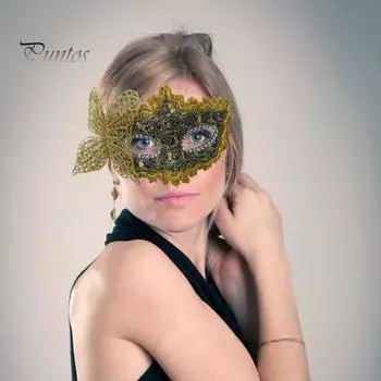 Маска-бабочка для женщин Маска на пол-лица со стразами Венецианская маска для костюмированных вечеринок Маскарады Ночные клубы