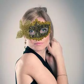 Маска-бабочка Yousheng для женщин, полумаска для лица со стразами, венецианская маска для костюмированных вечеринок, маскарадов, ночных клубов