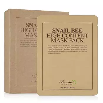 Маска Benton Snail Bee Mask Pack (20 шт. В упаковке)