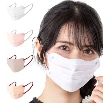 Маска Butterfly Fit Mask 30 шт. [Глобальная Япония] (белый)