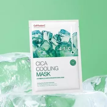 Маска Cellfusion C Post Alpha Cica Cooling Mask 5 шт.