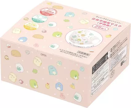 Маска Charamix Sumikko Gurashi в упаковке 3D KG07601 San-X Нетканый материал (Для детей)
