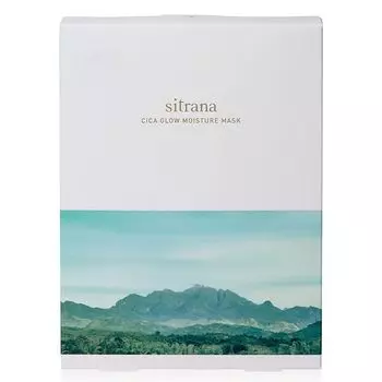 Маска Citrana Shika Glow Moisture Mask, 4 шт. в упаковке, Shika Smooth Dry Care, увлажняющая, для чувствительной кожи, для ухода за стареющей кожей, для ухода за поврежденной кожей