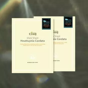 Маска Dajayeon Houttuynia cordata 10 листов