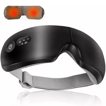 Маска для глаз Hot Eye Warmer x Давление x Вибрация x 4 функции в 1 для профессиональной косметологии глаз в домашних условиях USB-перезаряжаемый обогреватель для глаз для освежения