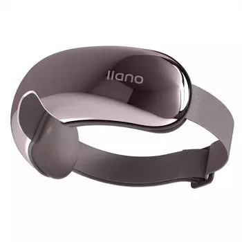 Маска для глаз llano Eye Warmer с регулируемым ремешком, видимая кнопка для красоты глаз, 8D японское голосовое руководство, включено, графеновый нагрев, 15 минут, автоматический режим