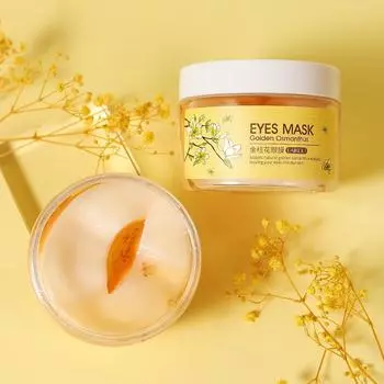 Маска для глаз с золотым османтусом, 80 шт., средства по уходу за глазами, увлажняющие патчи для глаз для ухода за кожей