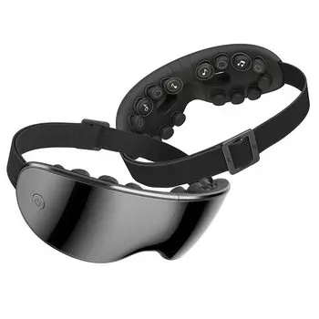 Маска для глаз технология вибрации видимая 3D вибрация уход за глазами косметический уход за глазами нет ощущения давления Bluetooth музыкальная функция подарок унисекс подарок ржавчина