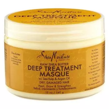 Маска для глубокого ухода с маслом ши Shea Moisture Raw Shea Butter, 340 г, 1 упаковка