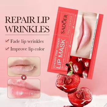 Маска для губ Cherry Blossom – питательный и увлажняющий уход за губами на осень и зиму