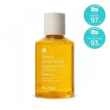 Маска для лица Blithe Patting Splash Mask Energy Yellow Citrus And Honey