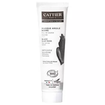 Маска для лица Cattier Black Clay 100 мл, 1 упаковка, 1 шт.