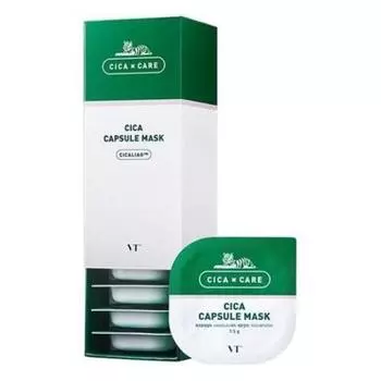 Маска для лица Cica Cup Cell 10 штук корейская косметика [VT COSMETICS]
