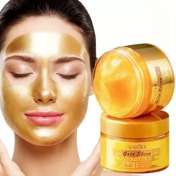 Маска для лица Gold Repair, не требует смывания, мазок, увлажняет, успокаивает, осветляет кожу 120g