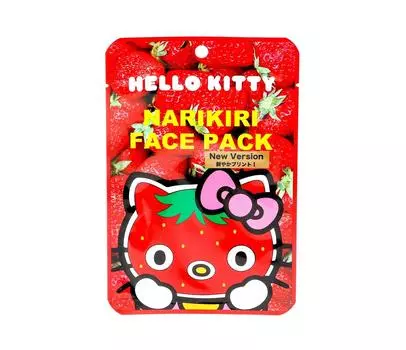 Маска для лица Hello Kitty Narikiri 1 шт. Ичиго-чан