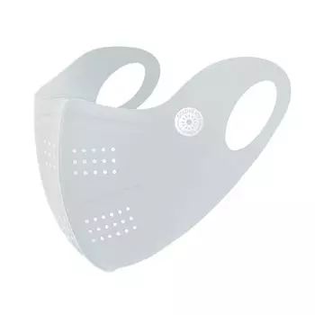 Маска для лица Ice Silk Mask Солнцезащитный шарф для лица Gini Mask Дышащая маска для лица Велоспорт чёрный