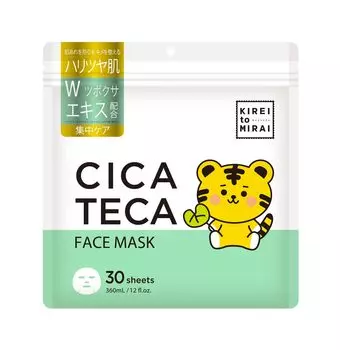 Маска для лица KIREI to MIRAI Shika Teka Tea Tree 30 шт. и +