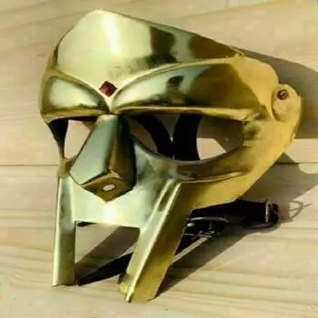 Маска для лица Латунная антикварная средневековая маска для лица гладиатора