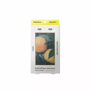 Маска для лица Lululun Organic Yuzu 1 шт. x 5 пакетов [Органическая] (Эссенция 30мл)