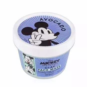 Маска для лица Mad Beauty Disney M&F Микки с авокадо и глиной (95мл)